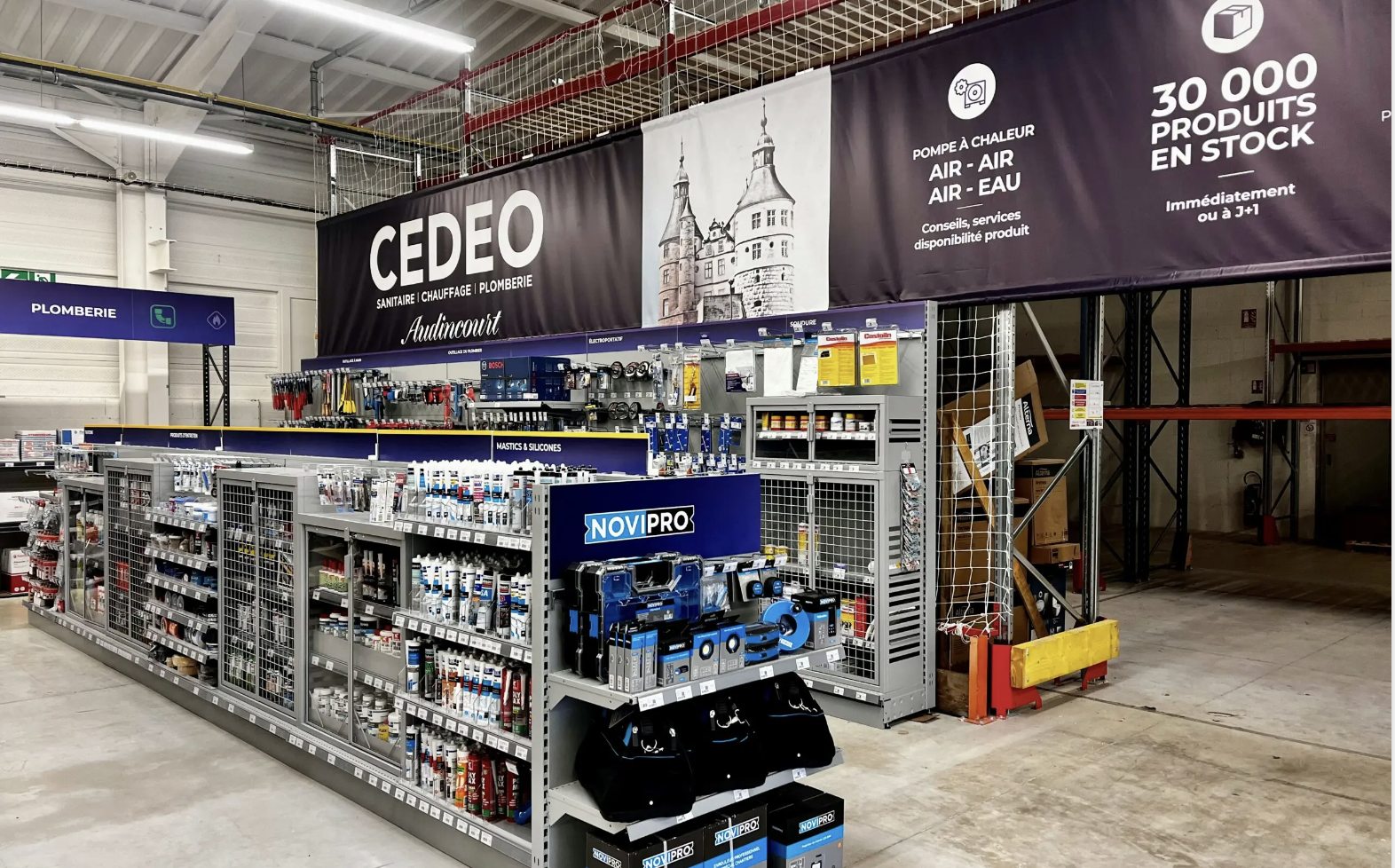 cedeo tourlaville sanitaire - chauffage - plomberie